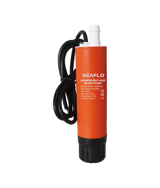 Pompa de apă submersibila Solid Volt 12V, 30 litri pe minut